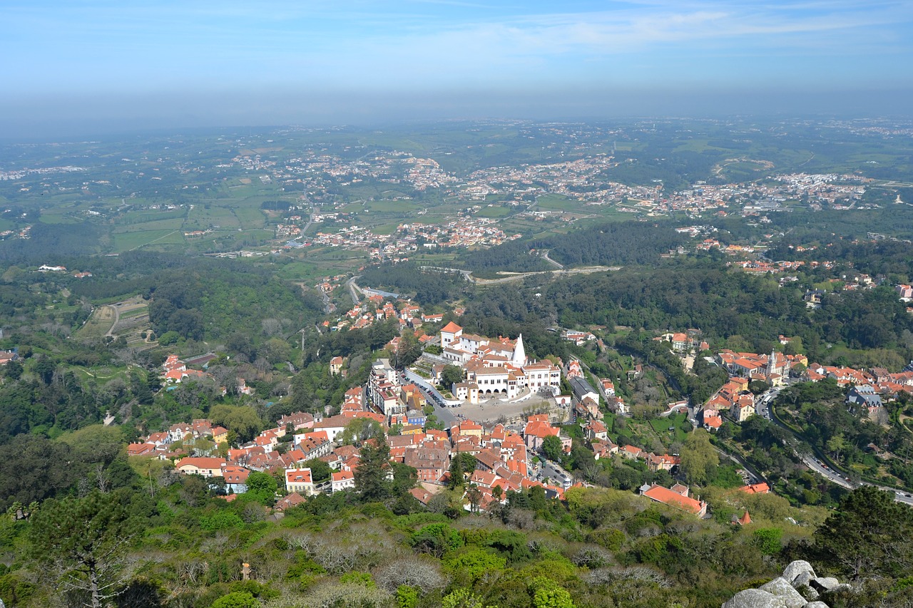 portugal sintra panoramic free photo