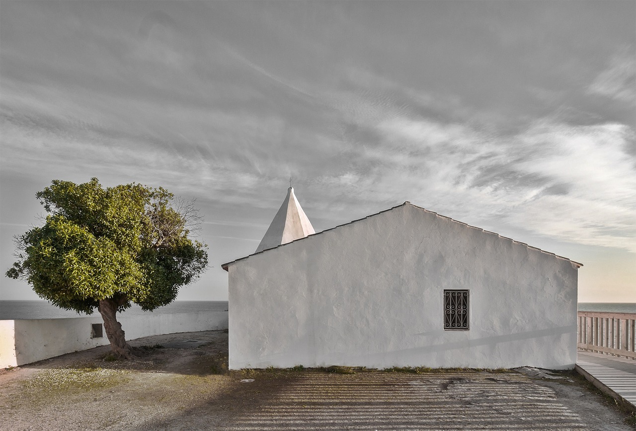 portugal church seaside free photo