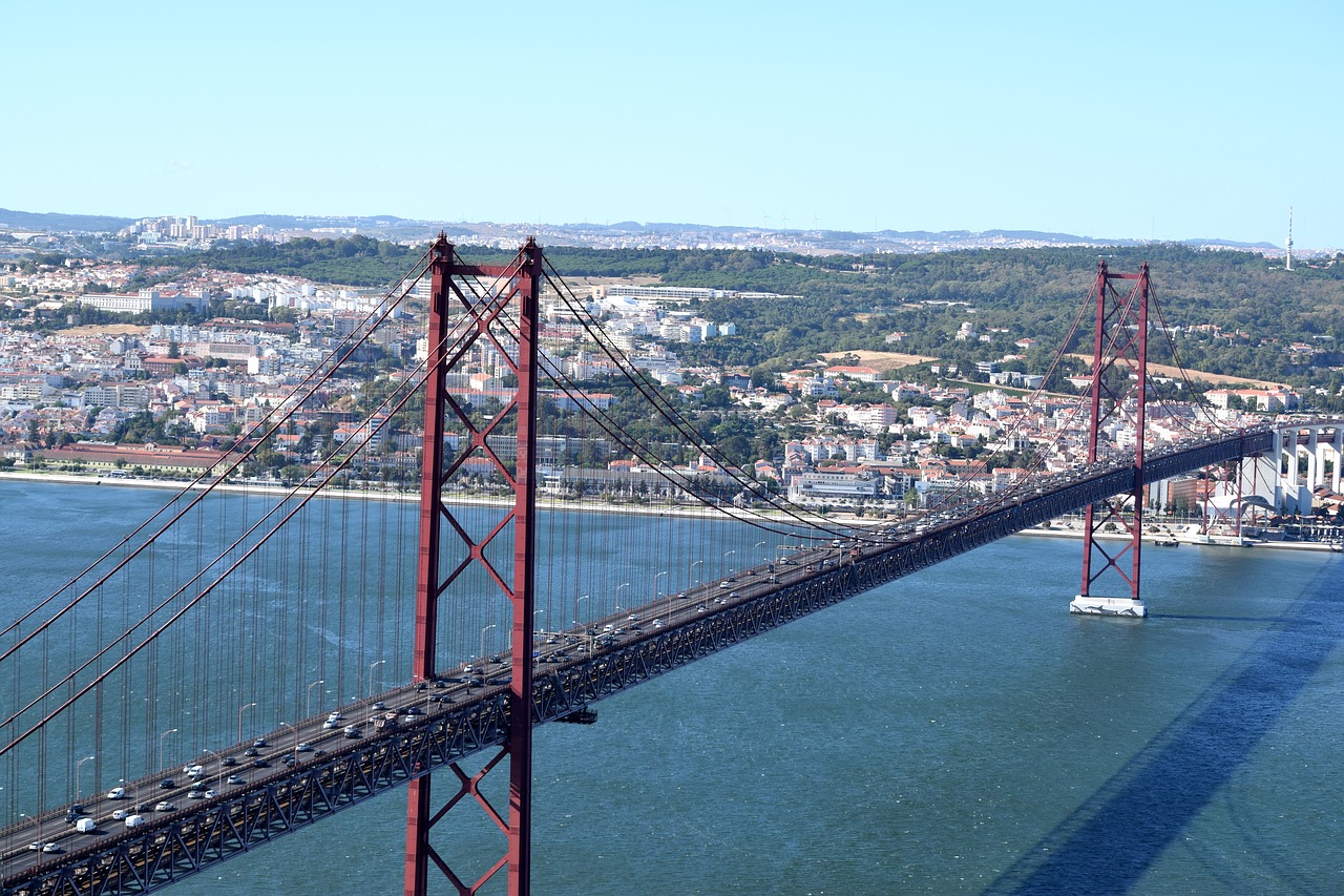 portugal lisbon bridge free photo