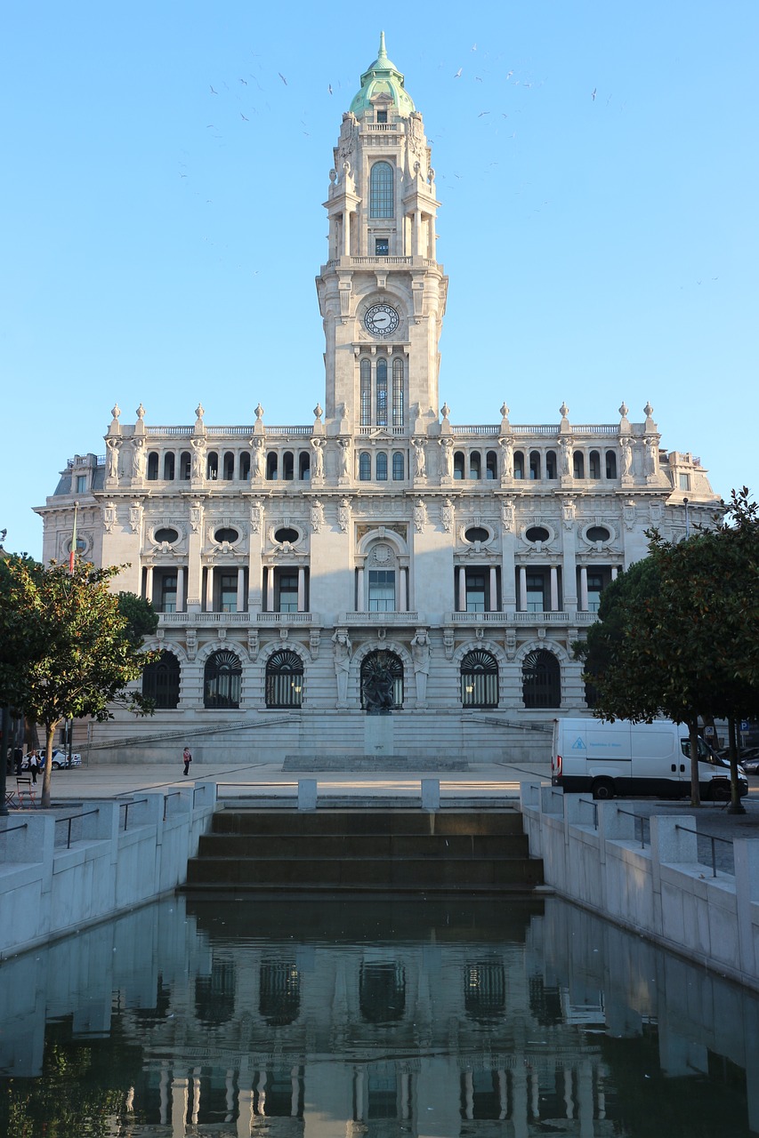 portugal porto city hall free photo
