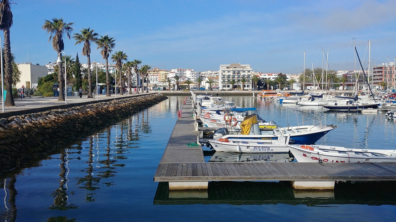 portugal  lagos  marina free photo