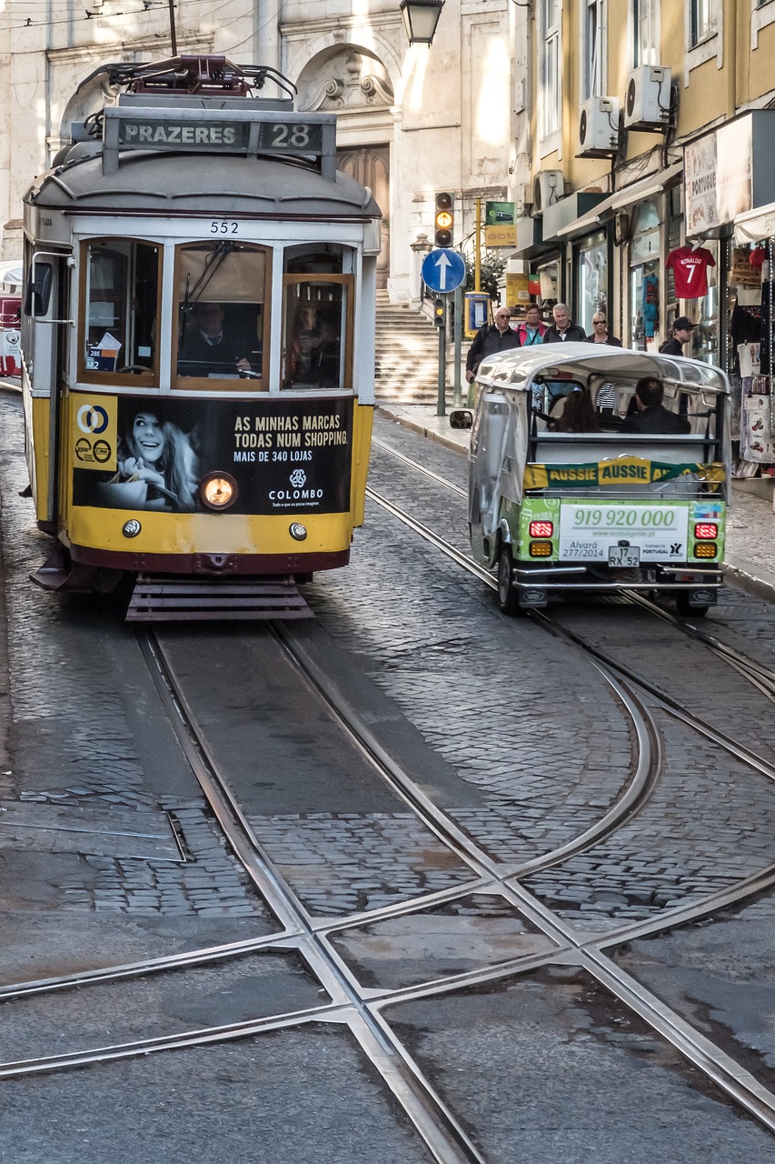 portugal  lisbon  tram free photo