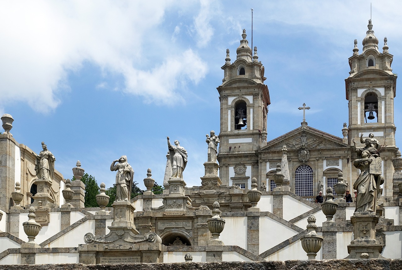 portugal  braga  church free photo
