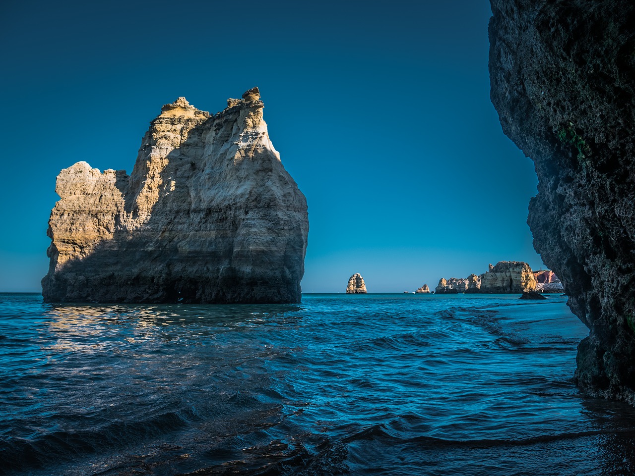 portugal  rock  beach free photo