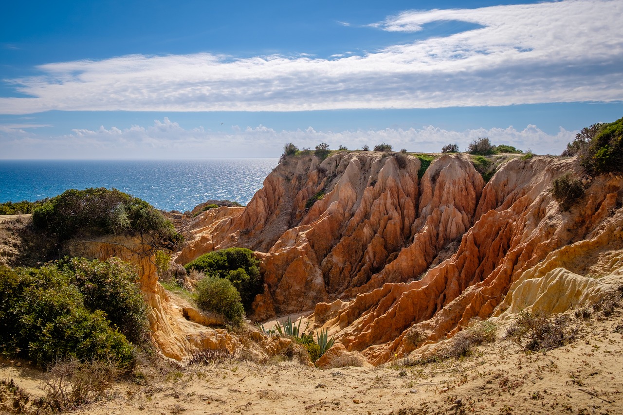 portugal  algarve  beach free photo