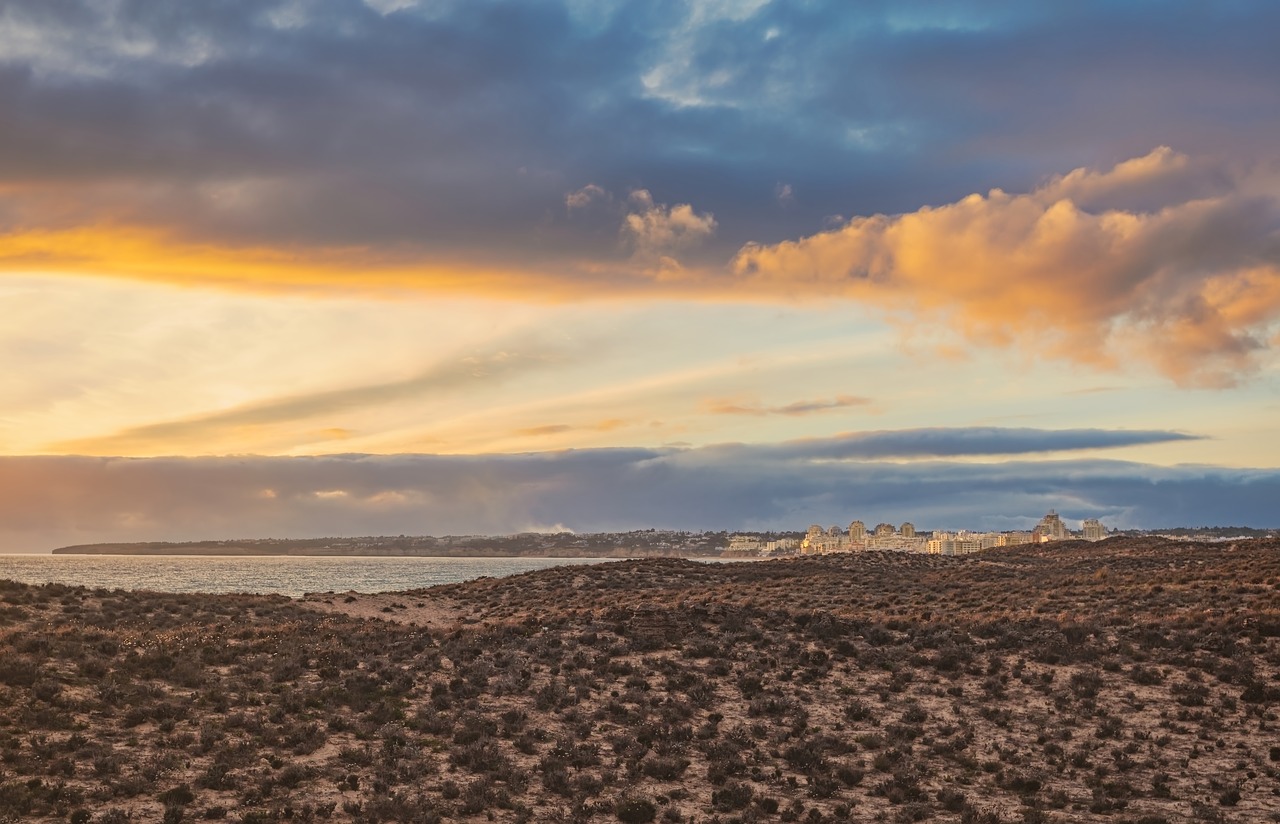 portugal  sunset  beach free photo