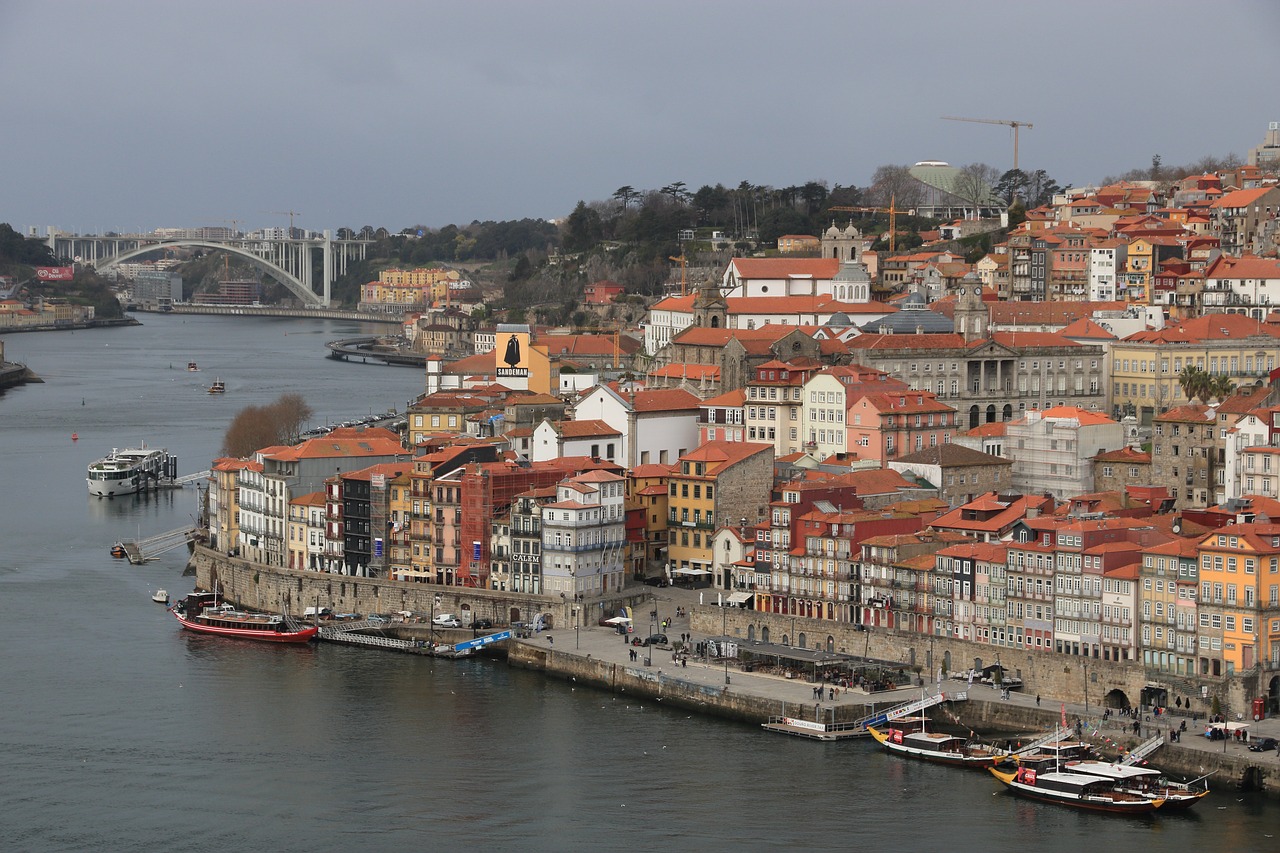 portugal  porto  river free photo