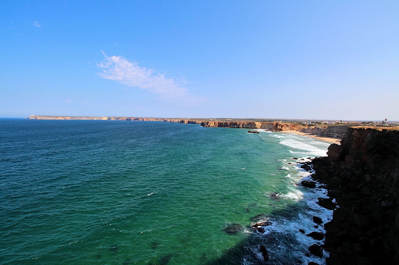 portugal  sagres  rock free photo