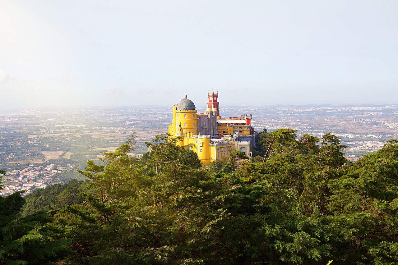 portugal  sintra  castle free photo