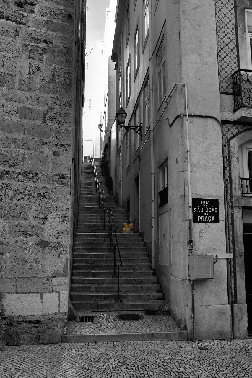 portugal lisbon alley free photo