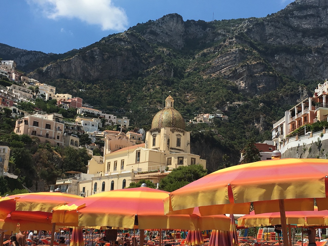 positano amalfi coast italy free photo