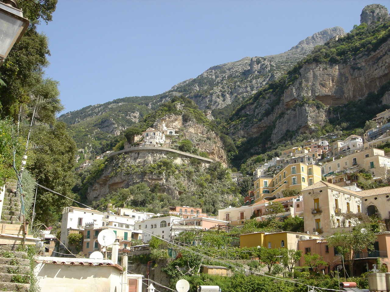 positano amalfi coast italy free photo