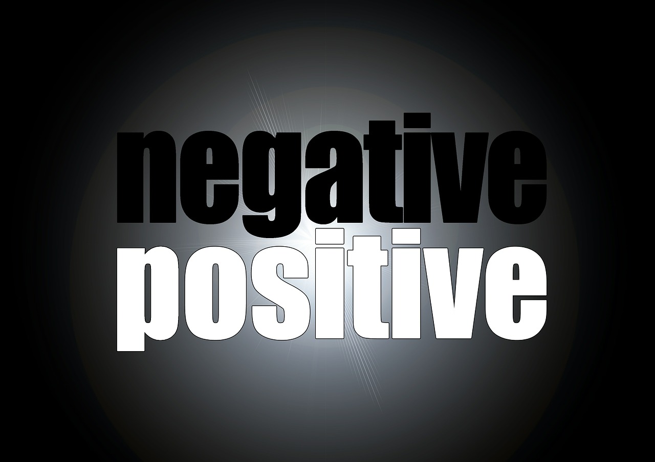 positive negative contrast free photo