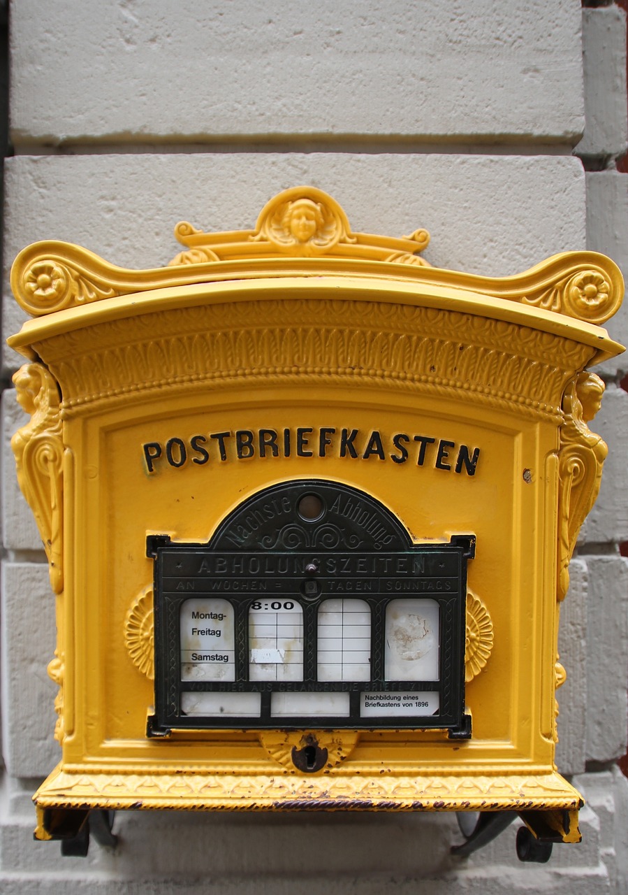 post post mail box old free photo