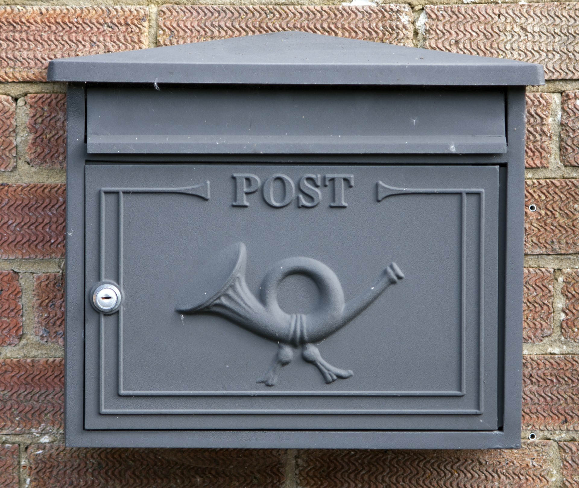 post box post grey free photo