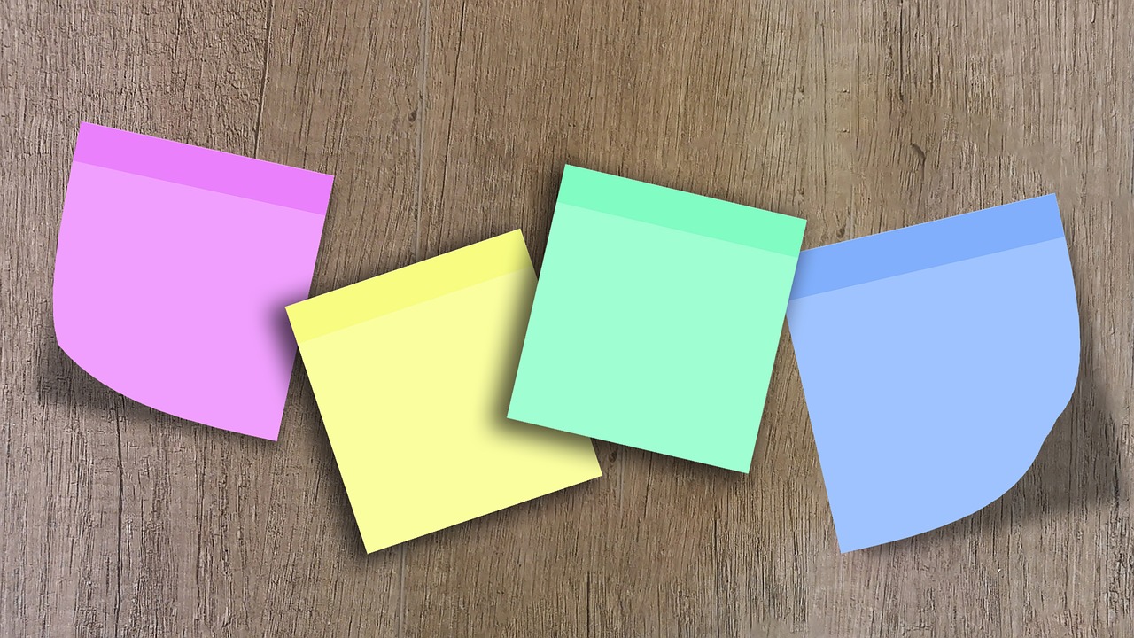 post it  postit  list free photo