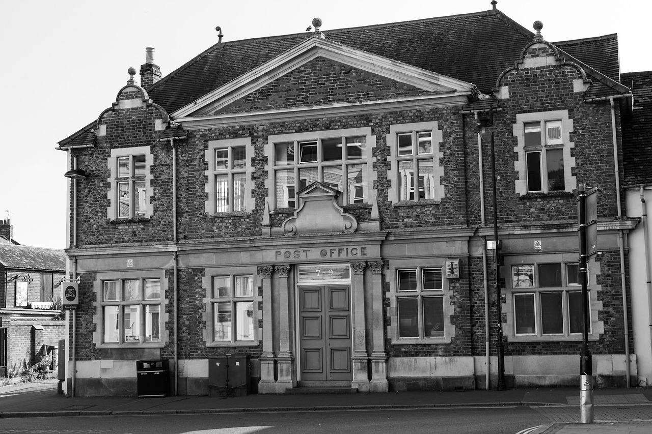 Post office,old post office,town post office,historical,architecture ...