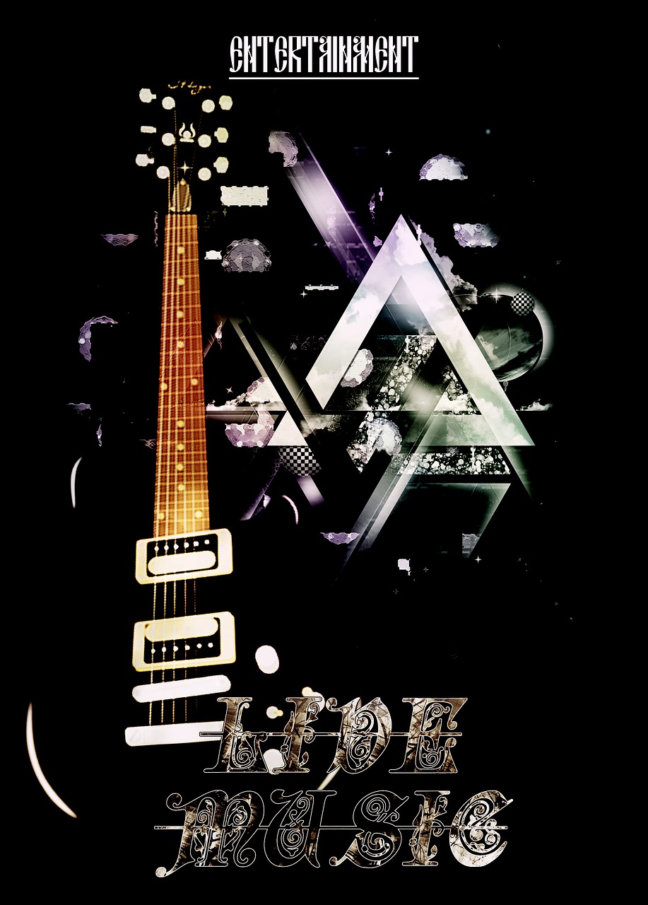 poster guitor music free photo