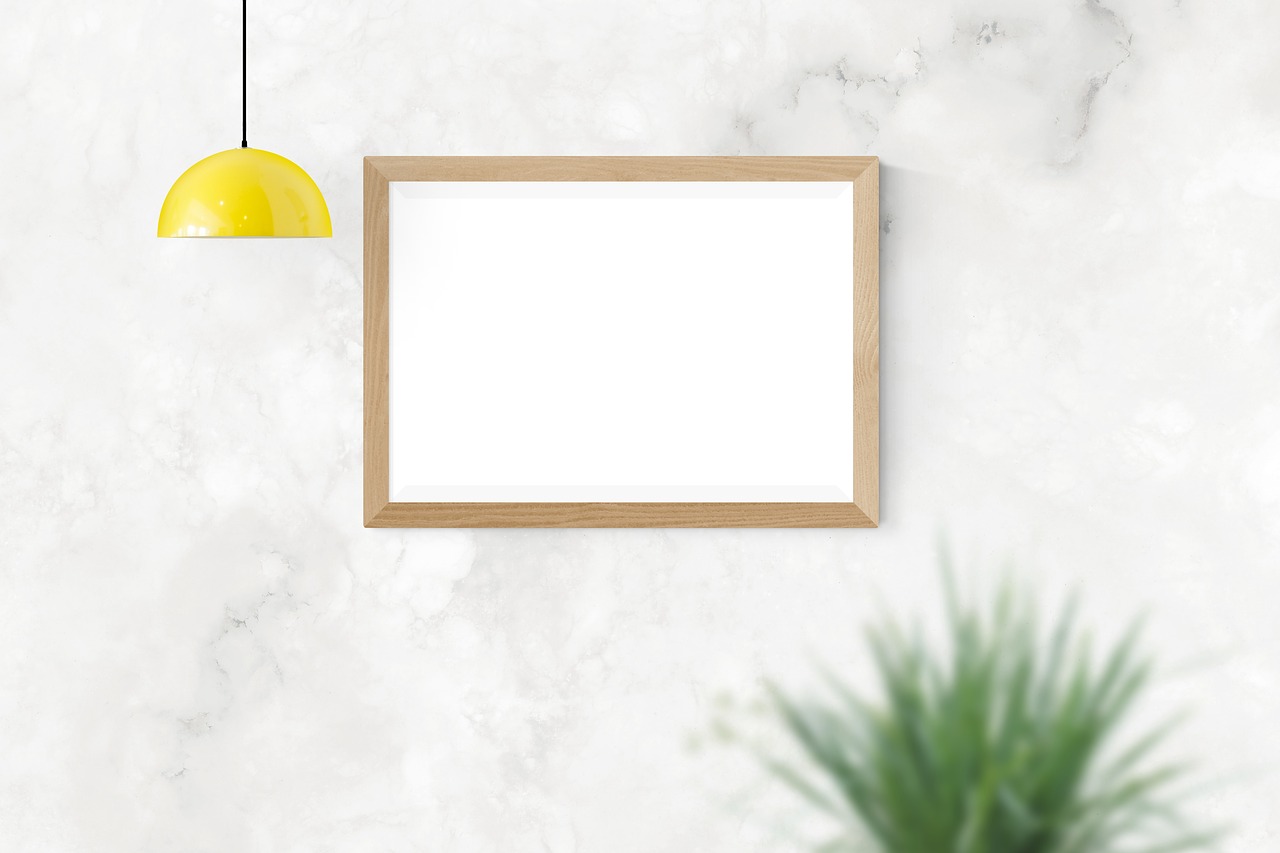 poster  mockup  wall free photo