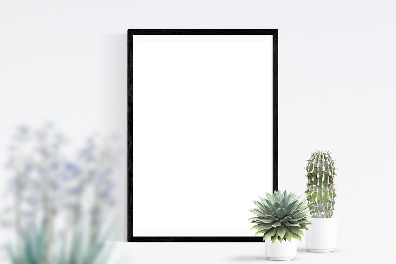 poster  frame  plants free photo