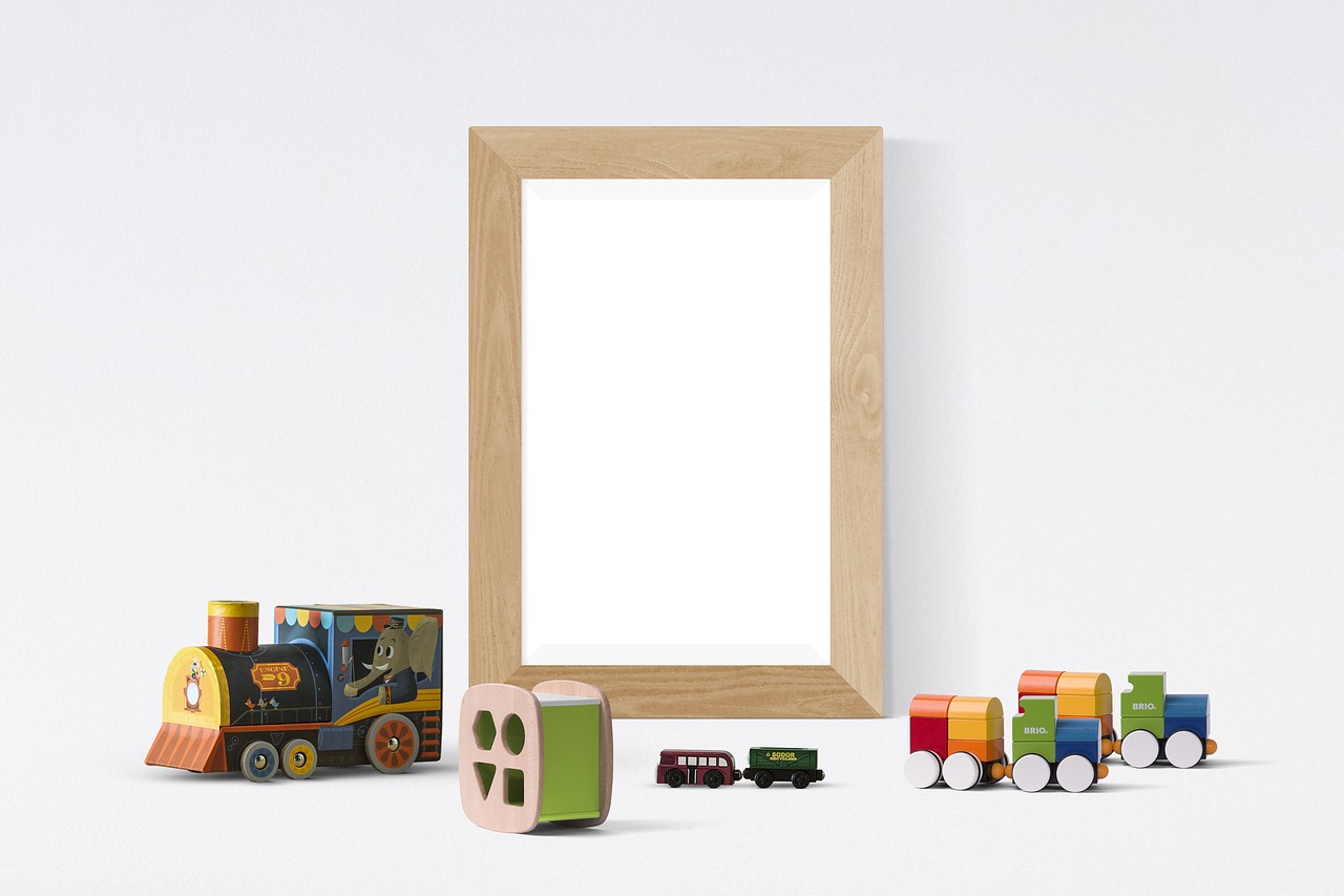 poster  frame  toys free photo