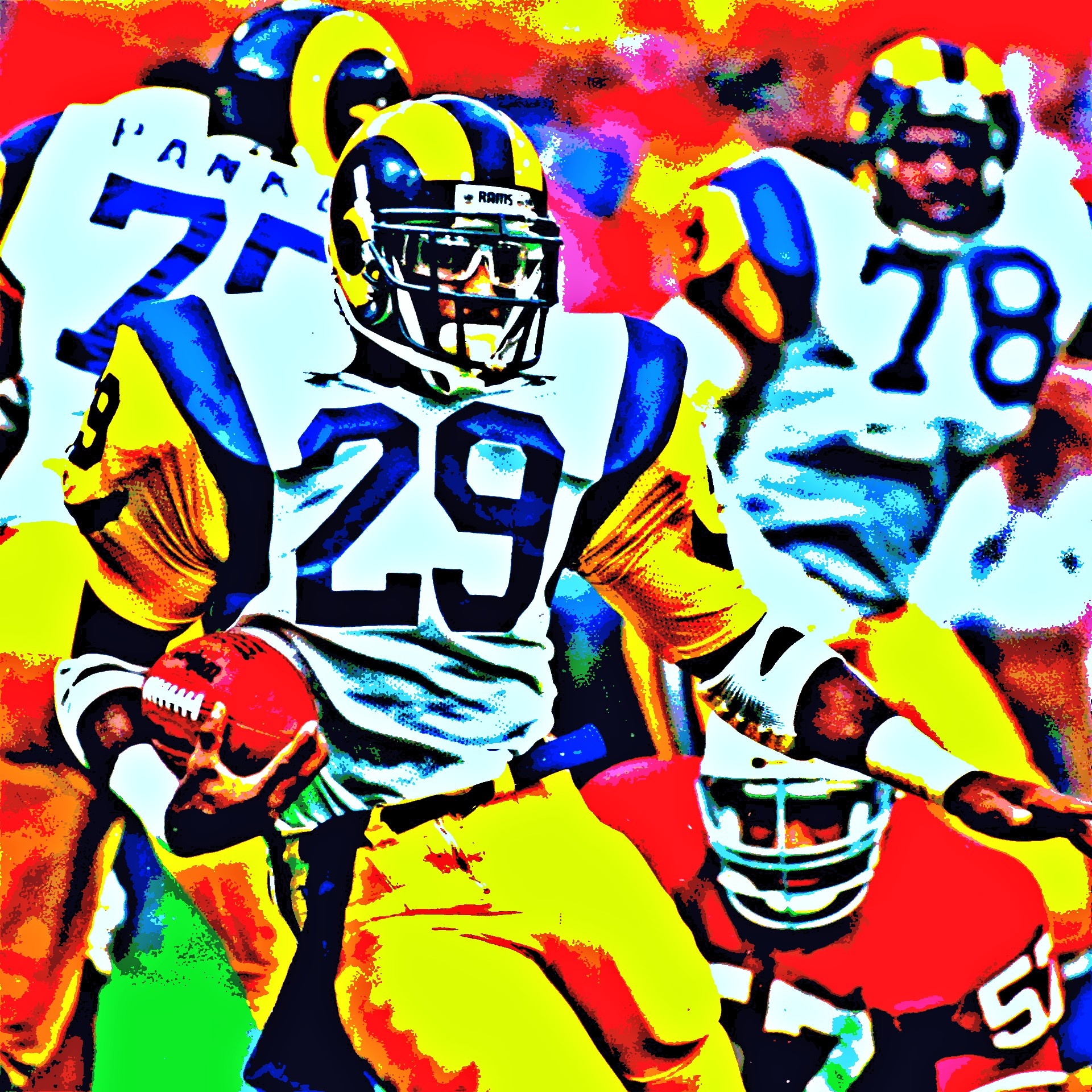sports people eric dickerson free photo