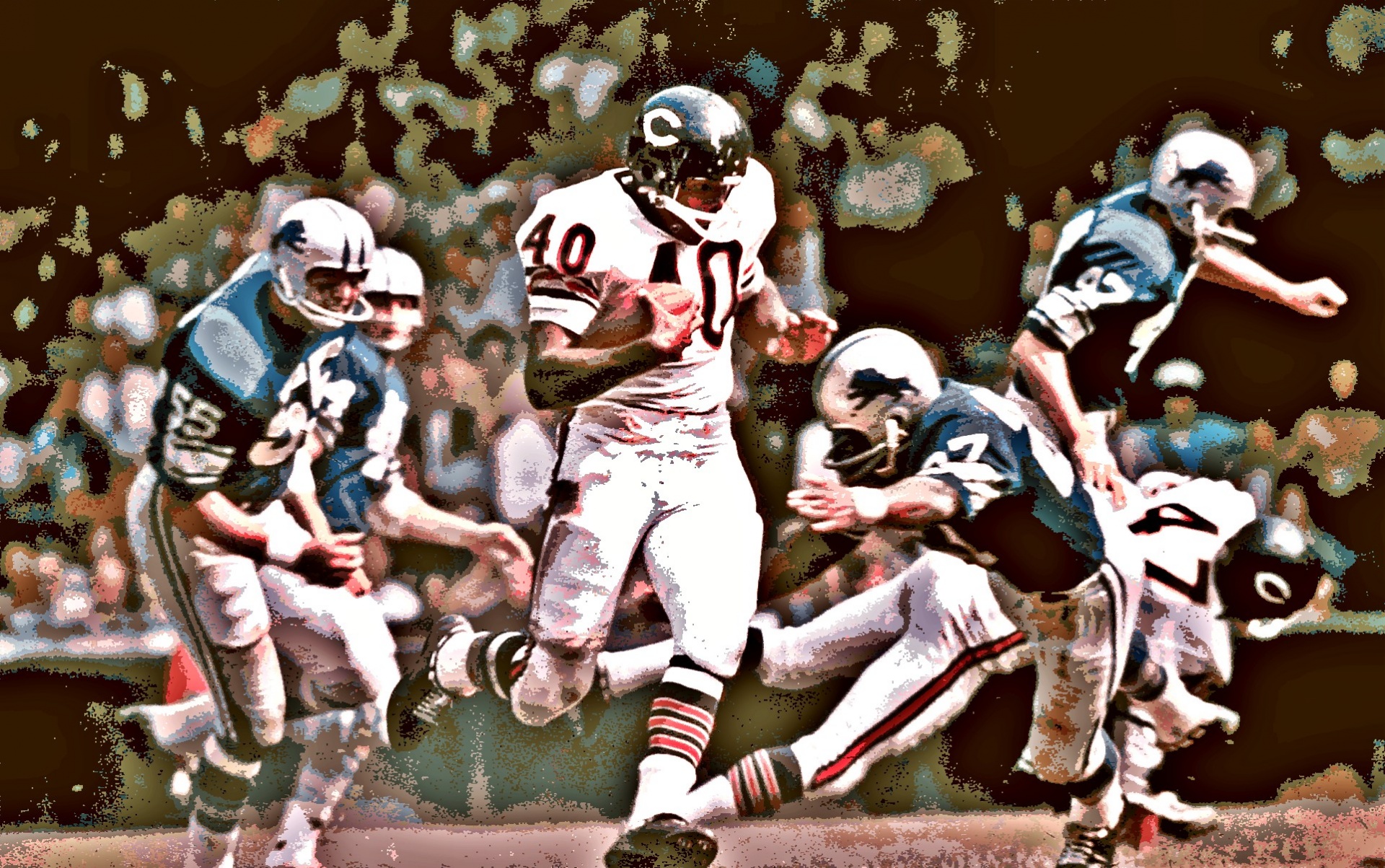 sports people gale sayers nfl free photo