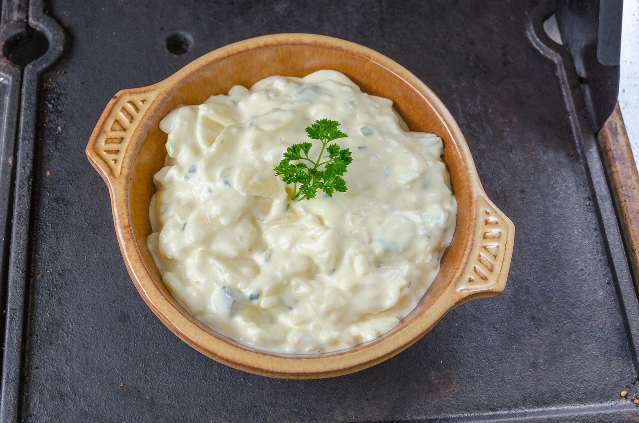 potato salad salad mayonnaise free photo