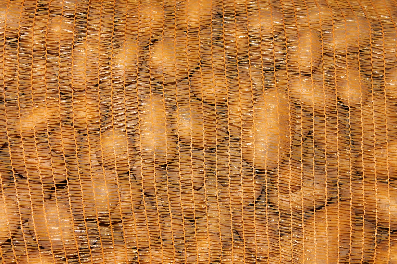 potatoes potato sack food free photo