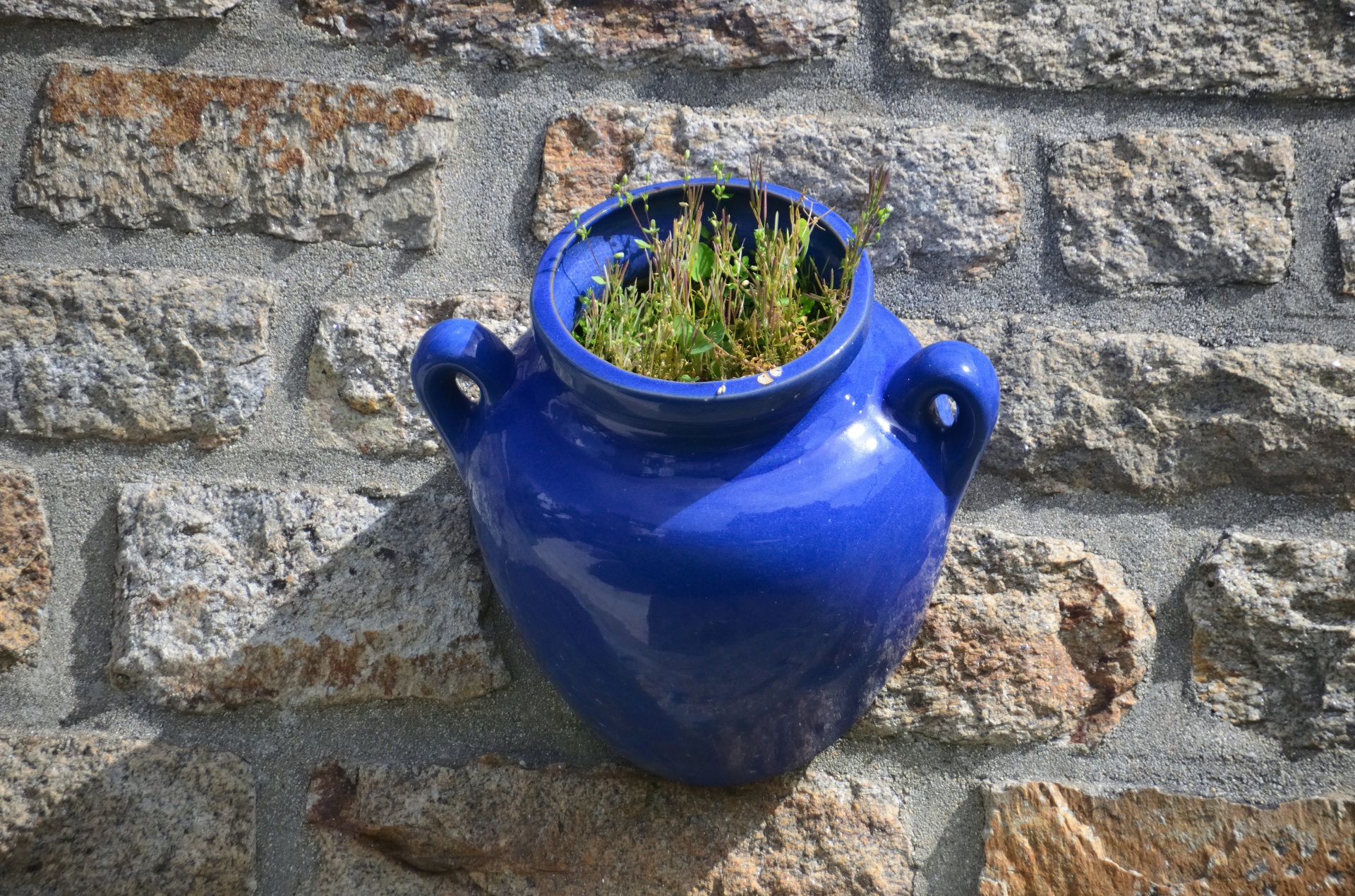 pottery craft blue free photo