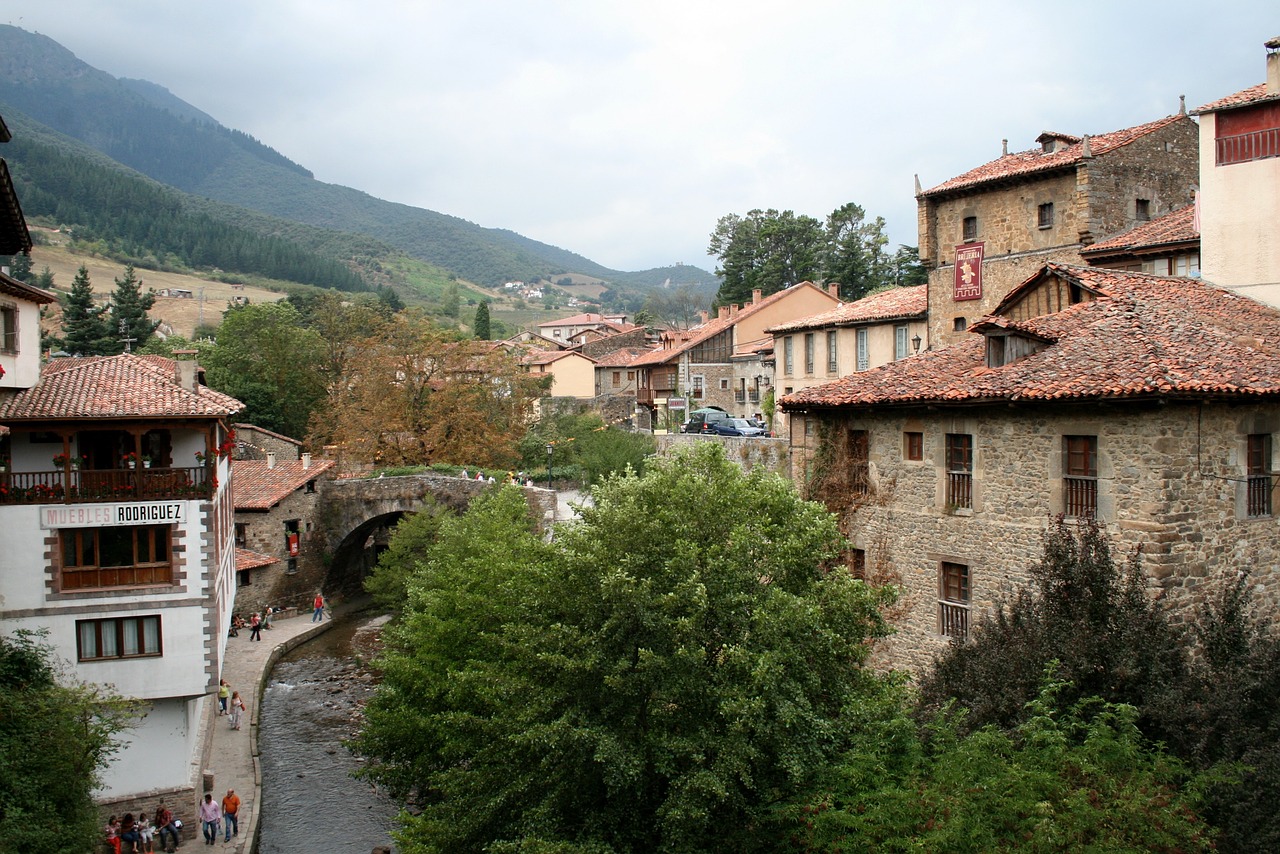 potes cantabria spain free photo