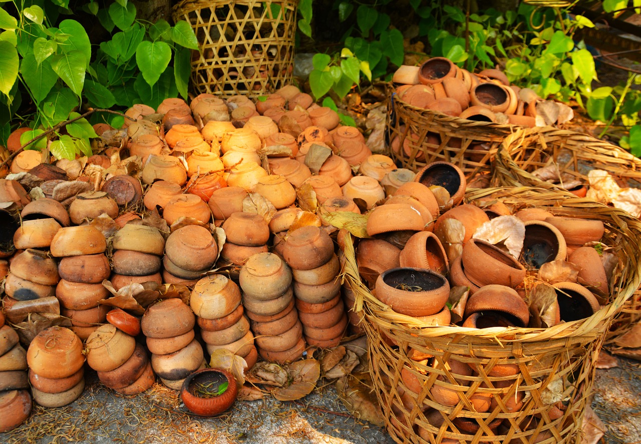 pots bowls ceramic free photo