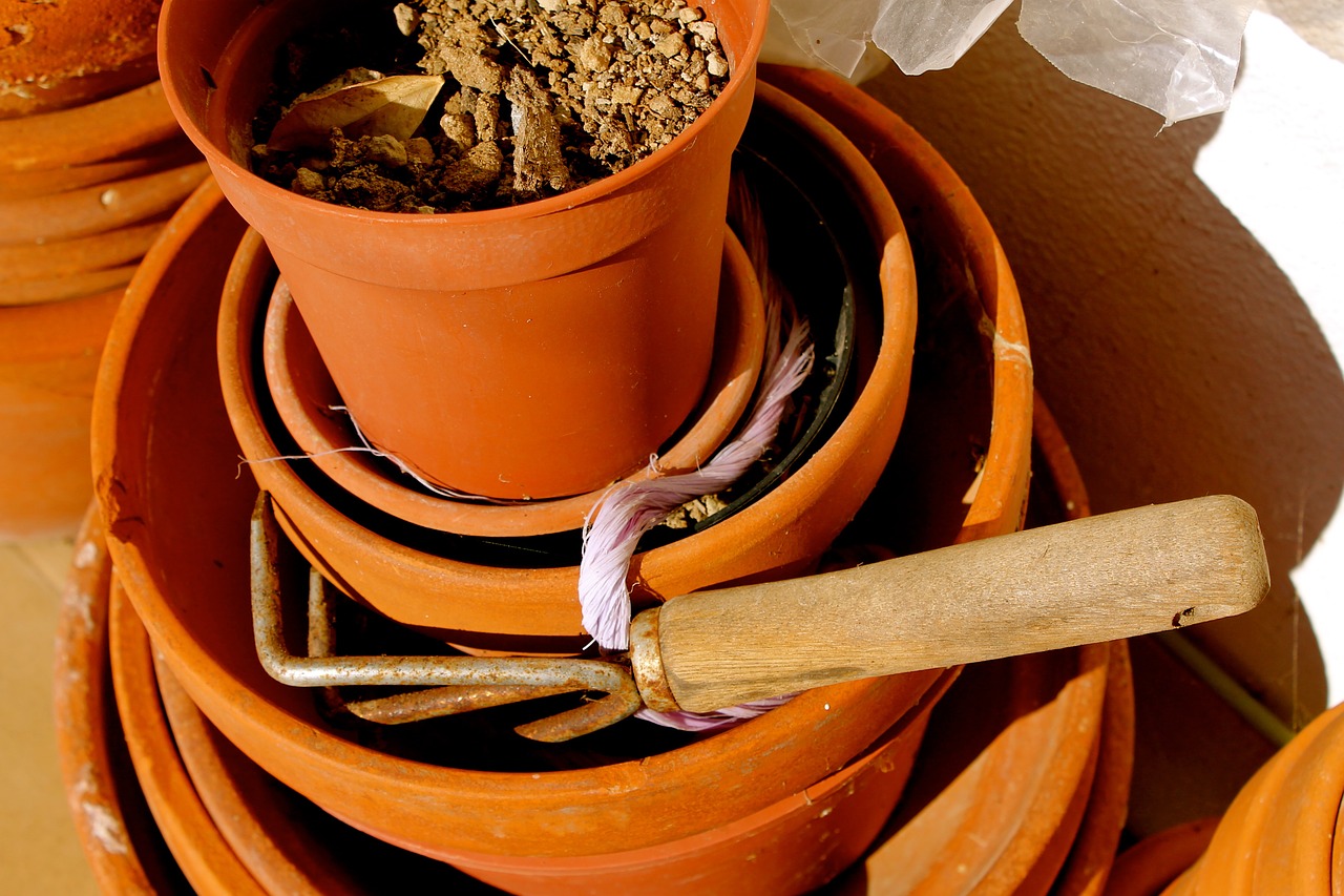 pots gardening garden free photo