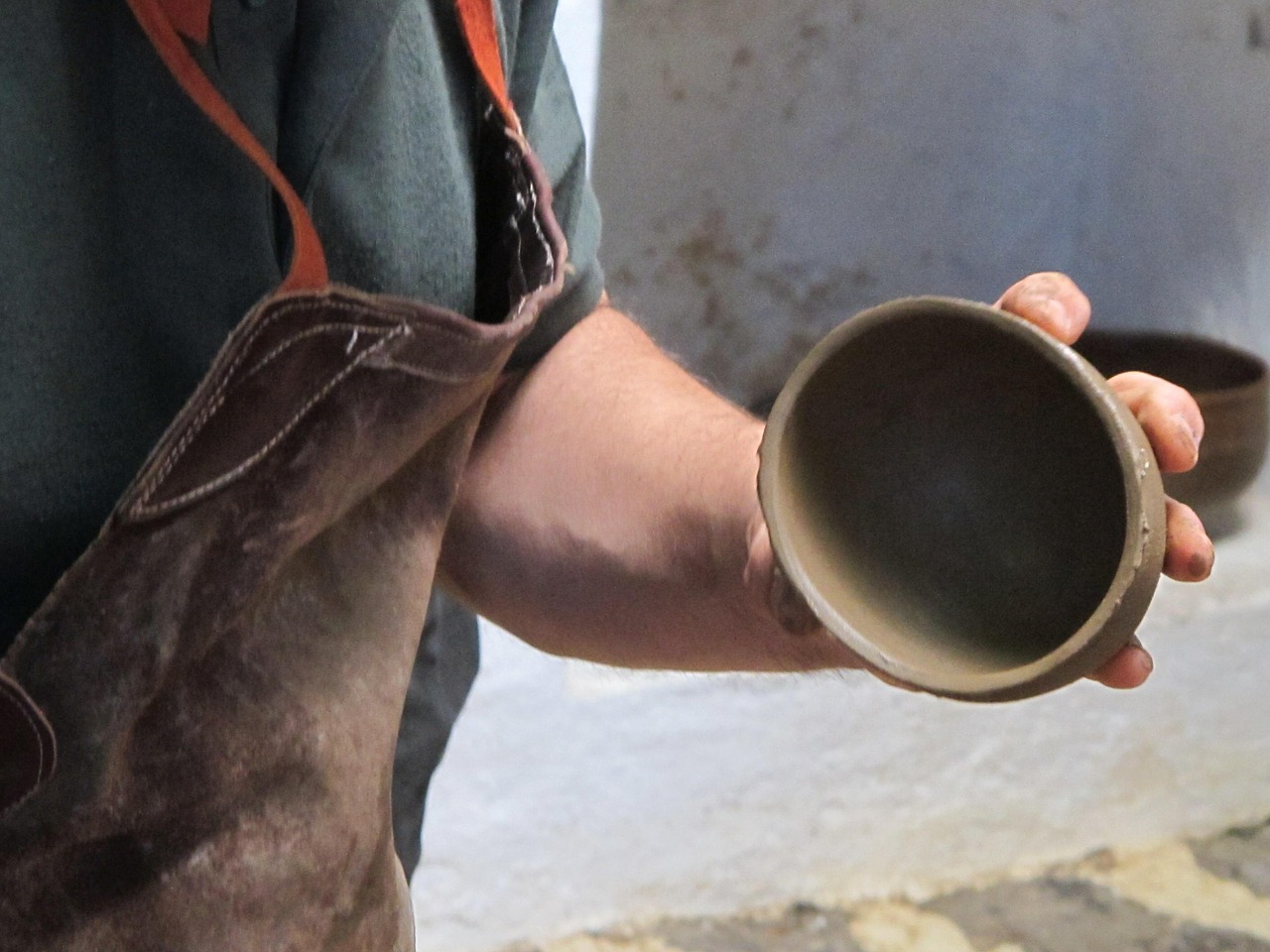 potters hand labor craft free photo