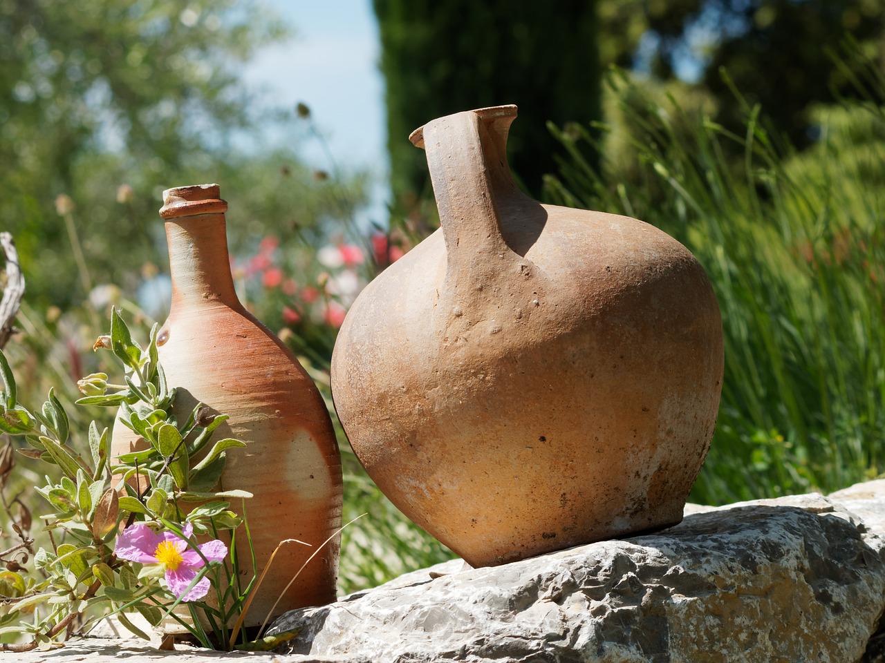 pottery vase bowl free photo