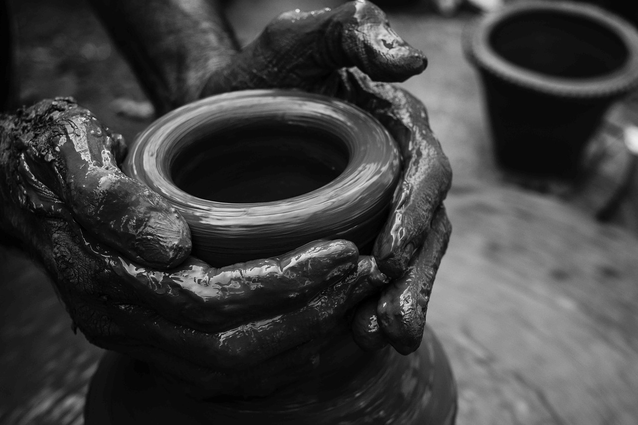 pottery clay art free photo