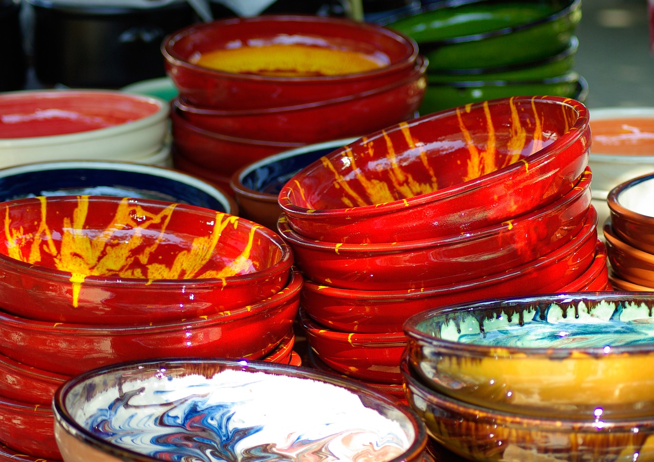 pottery dishes ceramic free photo