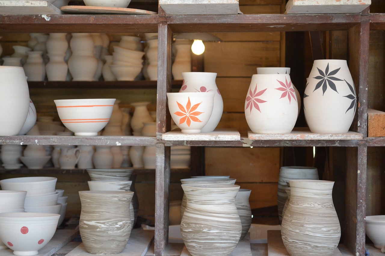 pottery bowl vase free photo