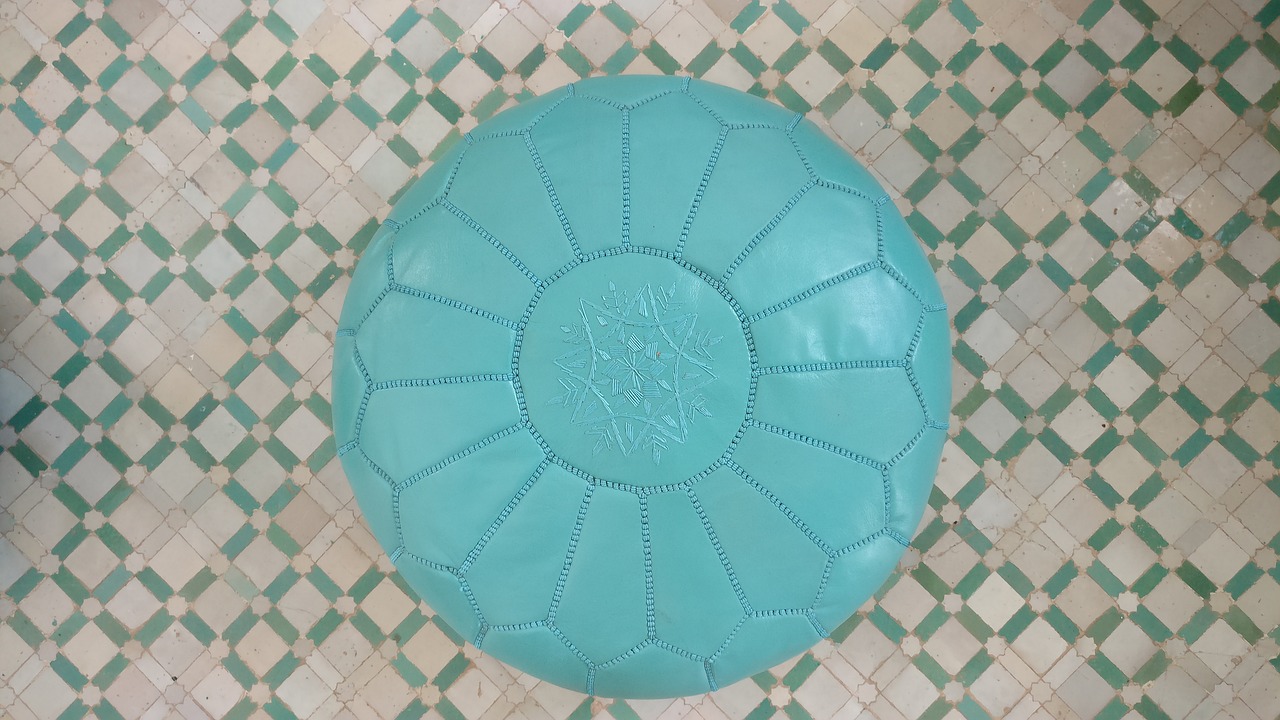 pouf moroccan orient free photo