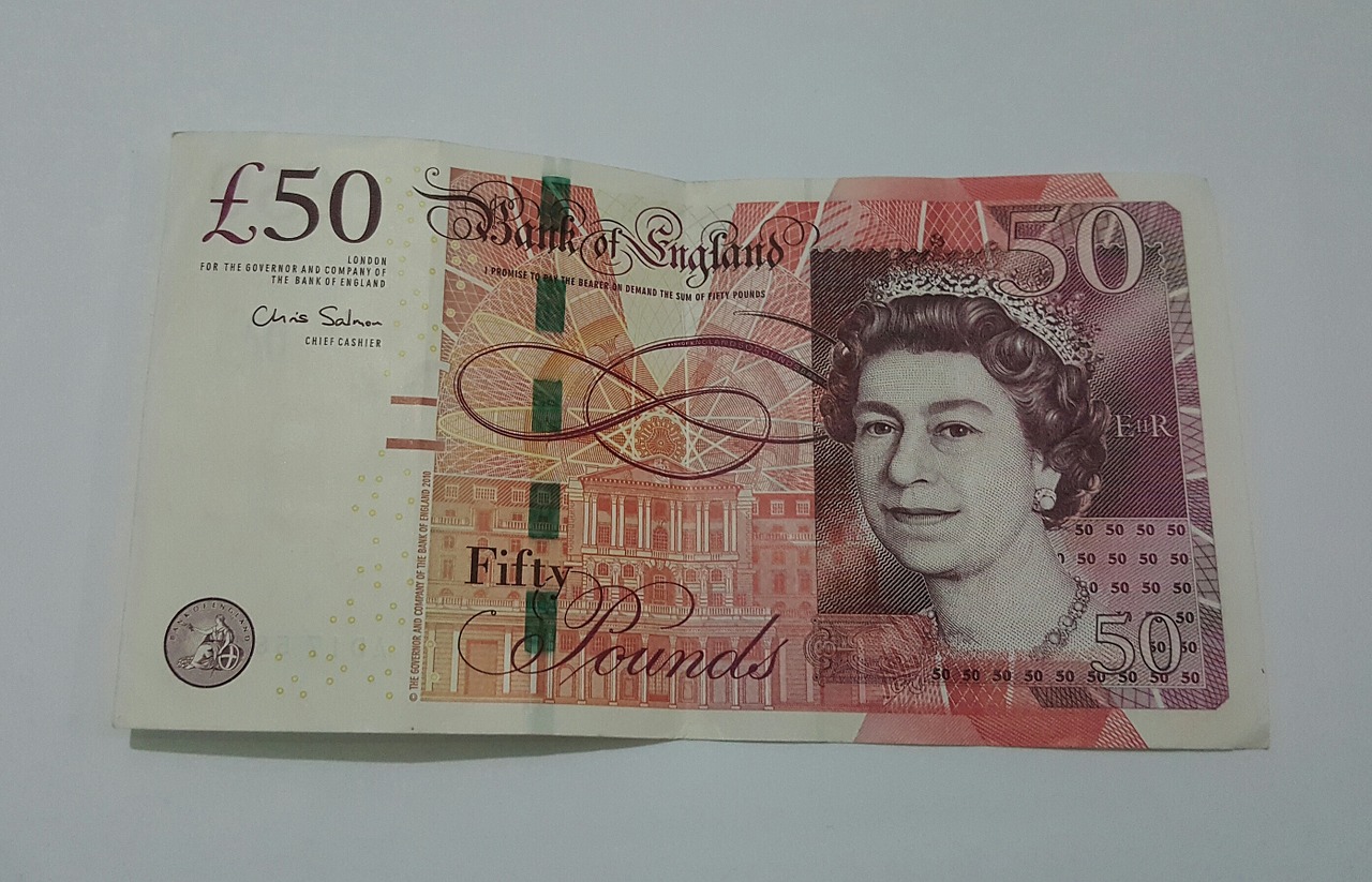pounds sterling 50 free photo