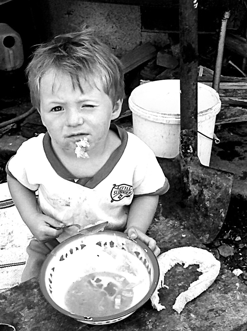 poverty work kid free photo