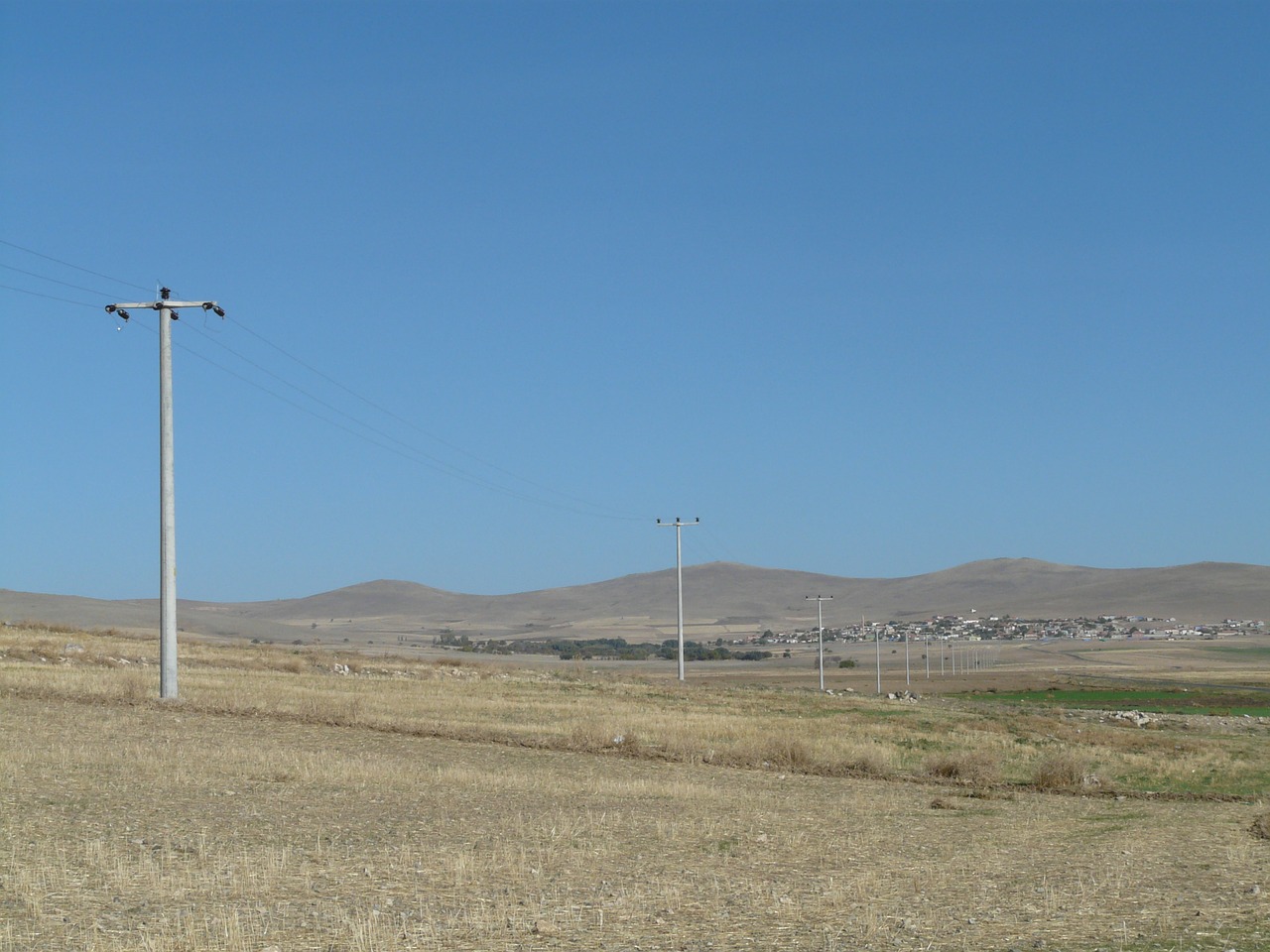 power line power poles line free photo