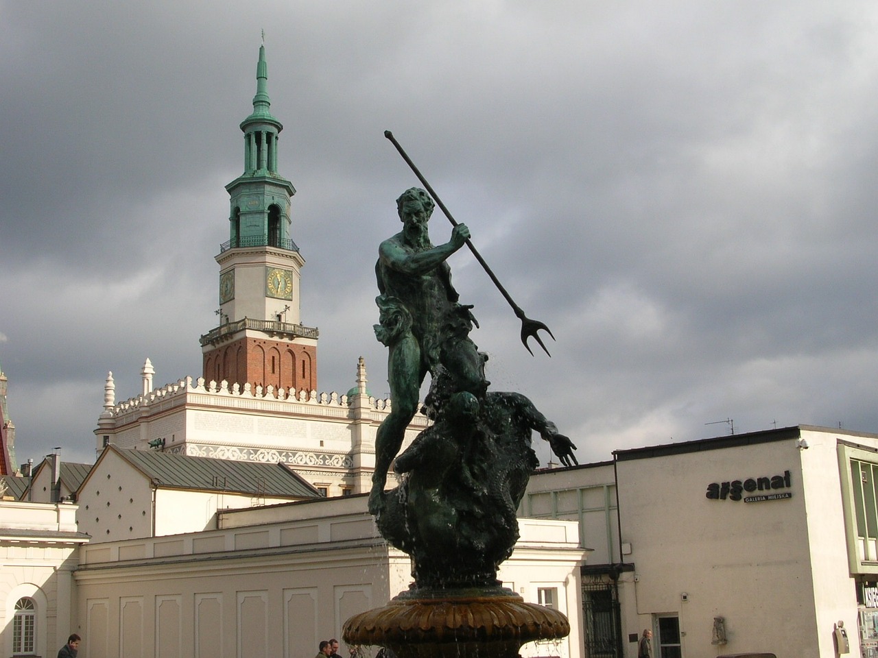 poznan city architecture free photo