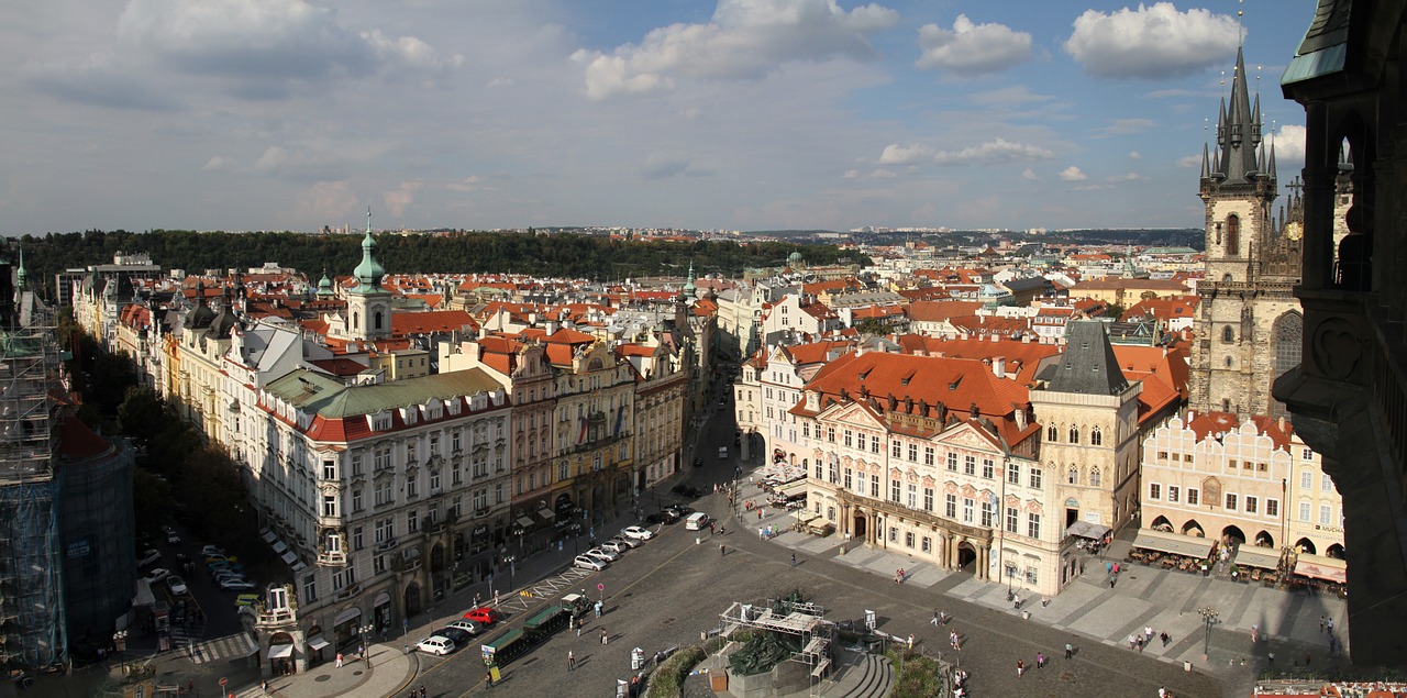 prague architecture czech free photo