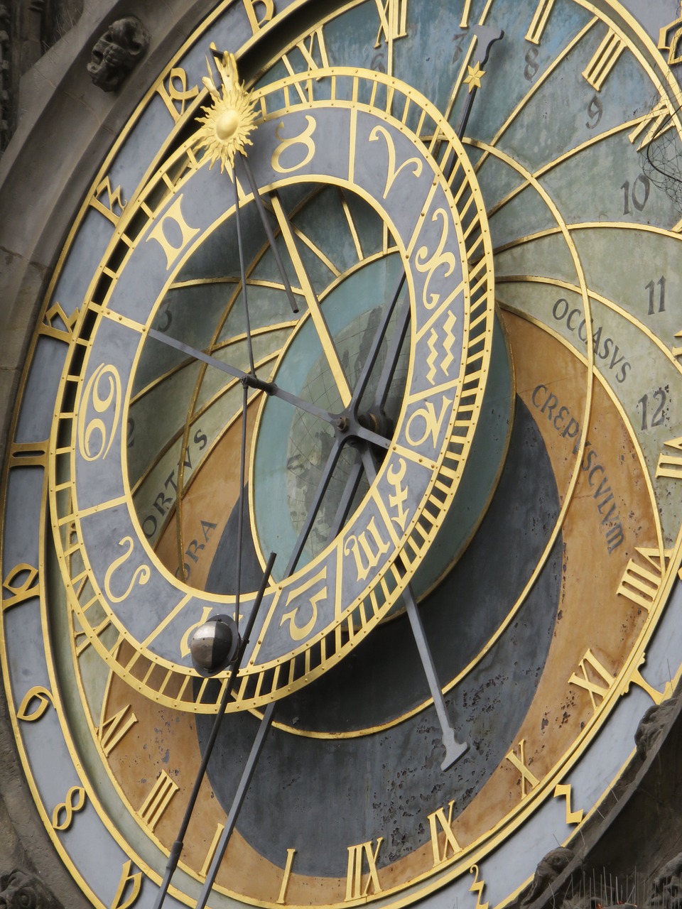 prague astronomical clock free photo