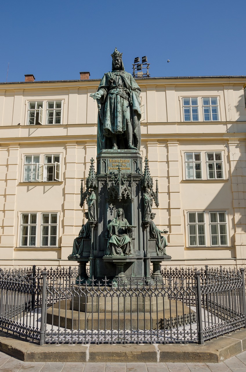 prague old town town hall free photo