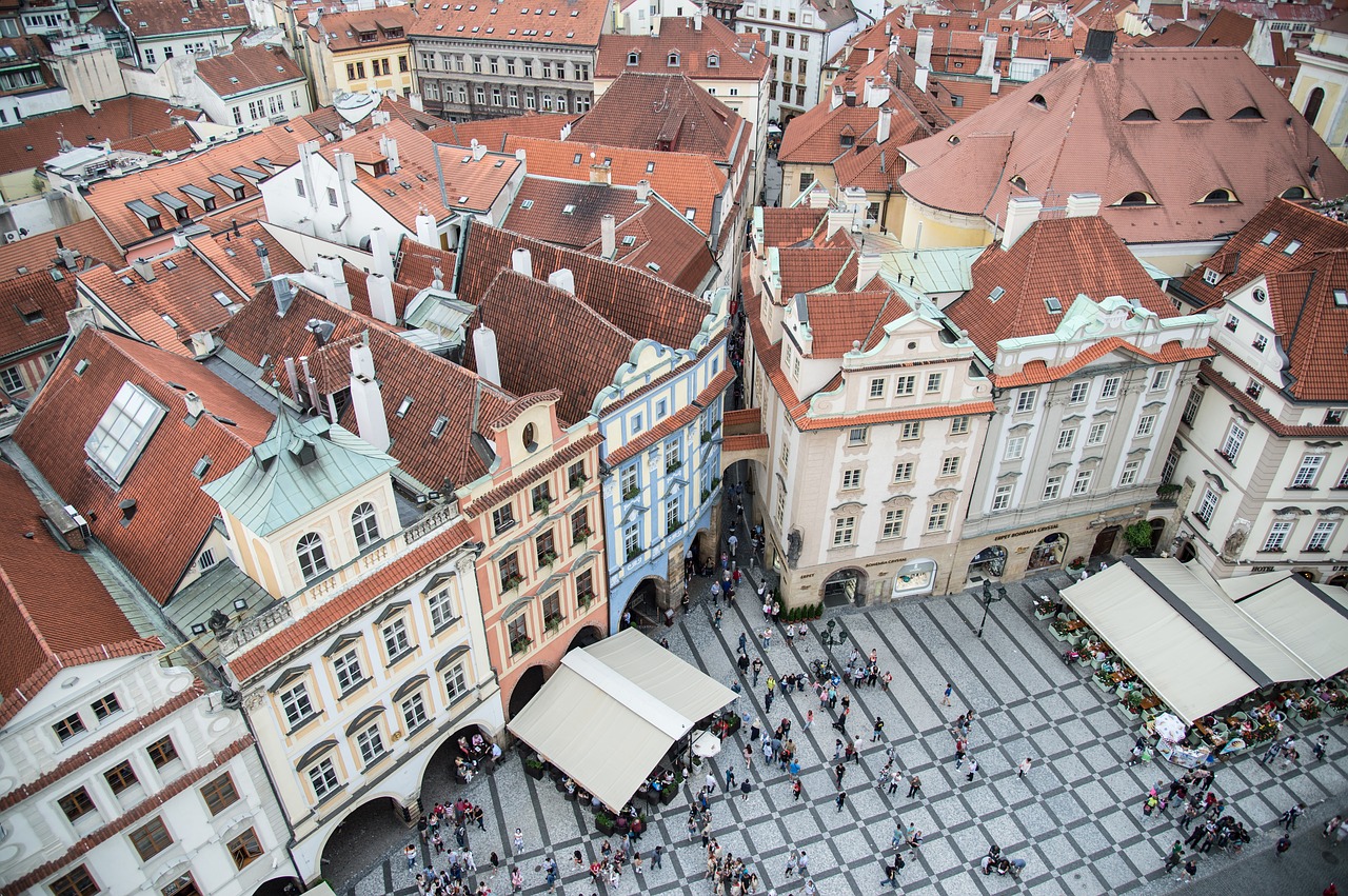 prague landscape architecture free photo