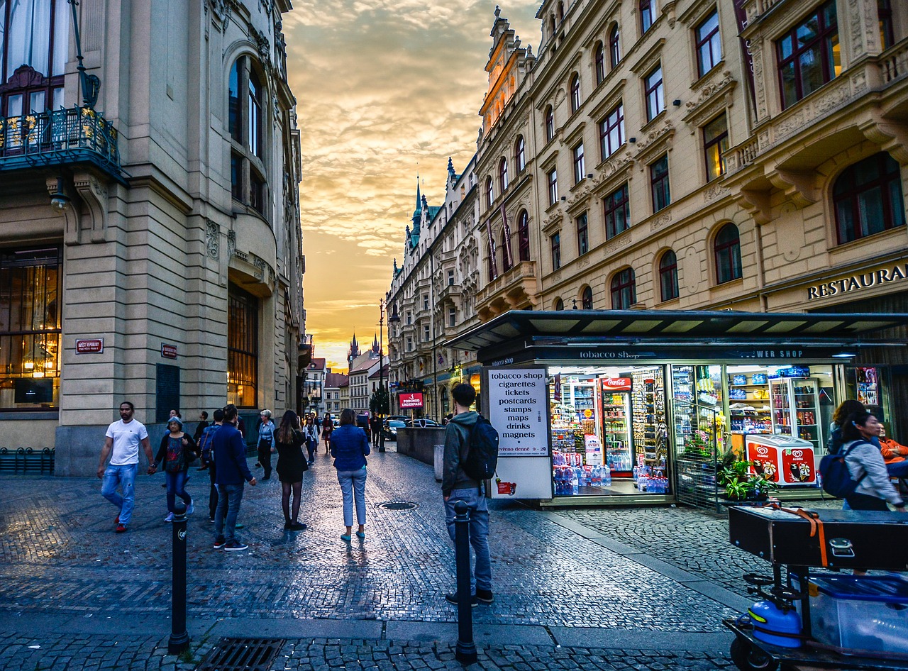 prague twilight news free photo