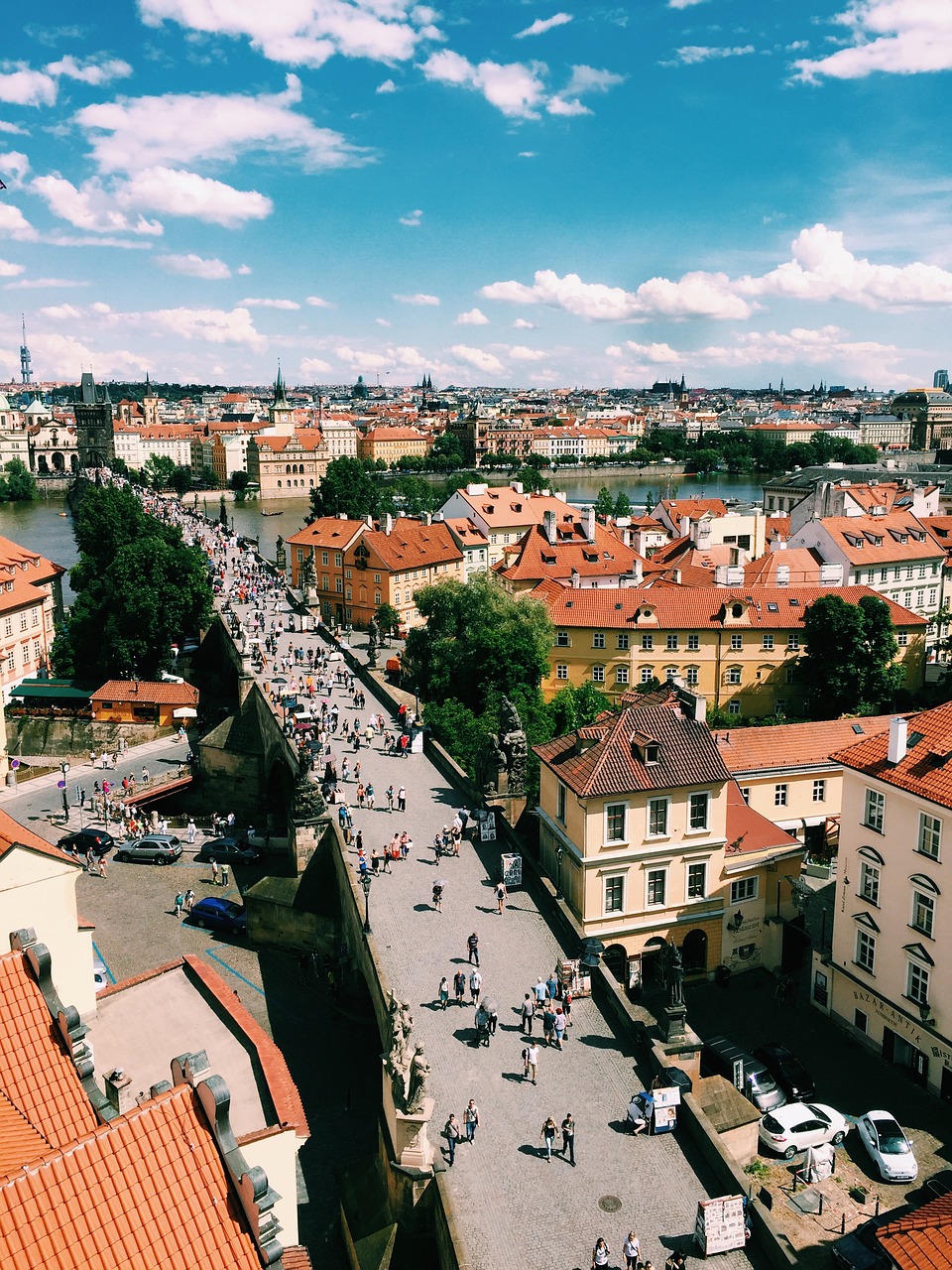 prague czech city free photo