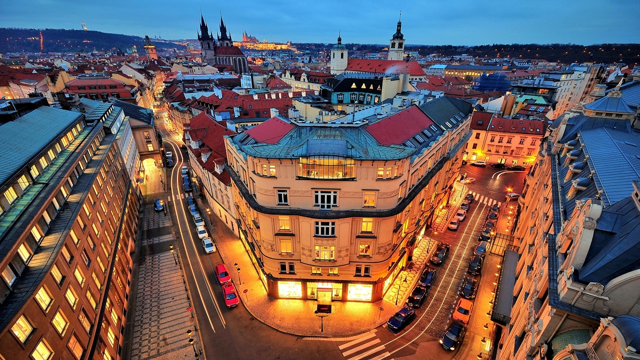 prague europe travel free photo